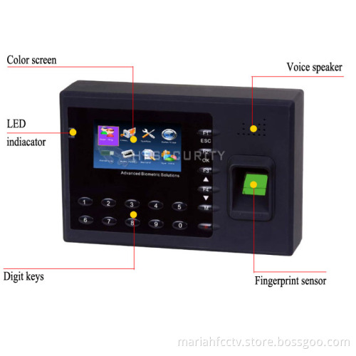 TCP/IP ID Card Fingerprint Attendance Machine With SDK(B3-C)